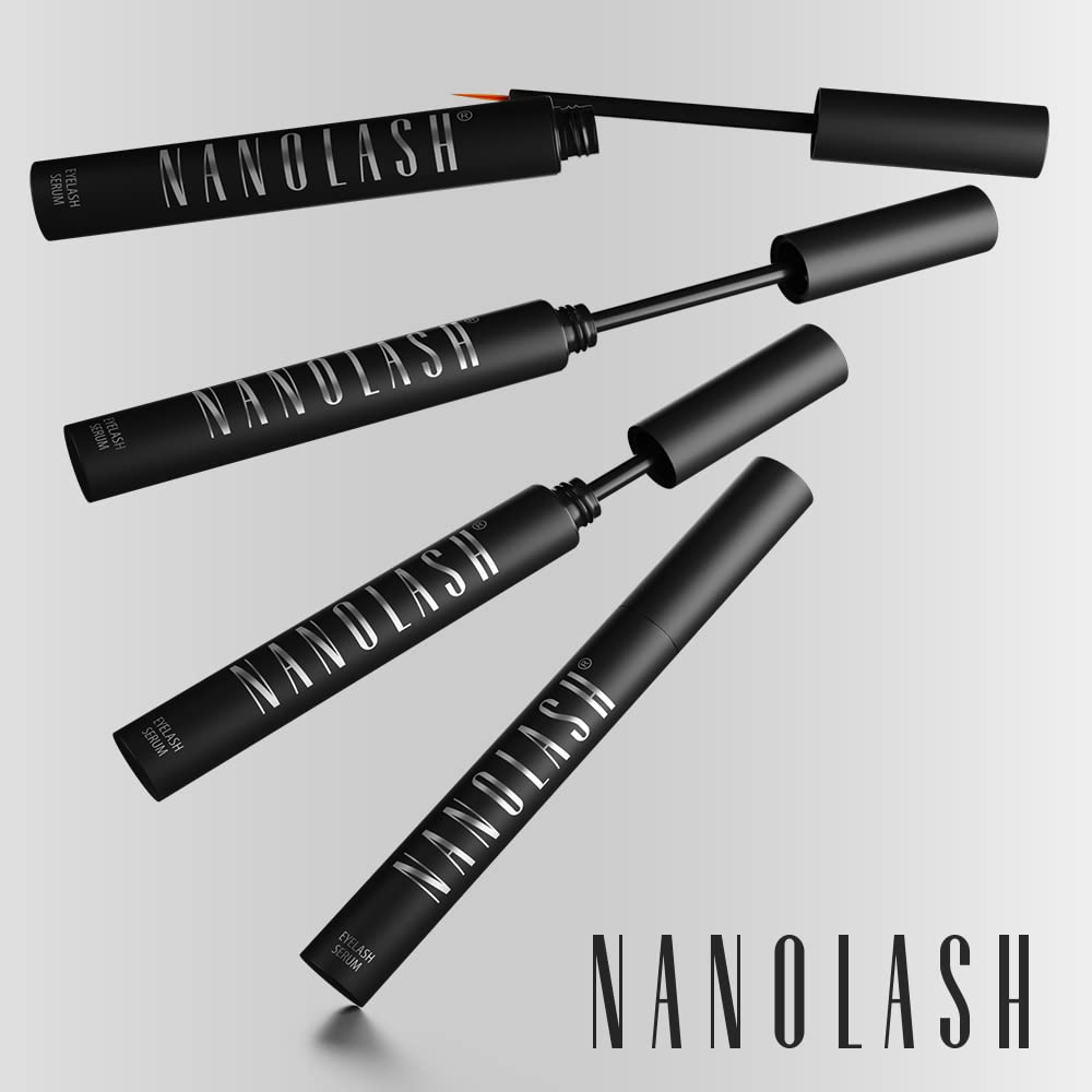 Calm, clean setting showing Nanolash is suitable for sensitive eyes
