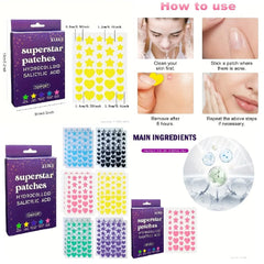 NAPH bonus acne patch set included for pimple care.