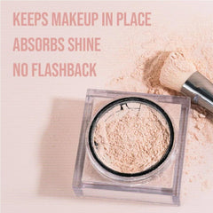 NAPH E Bake powder translucent veil blends seamlessly for a natural look.
