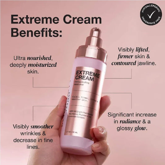 NAPH iNNBEAUTY PROJECT Extreme Cream silky texture with reverse emulsion feel