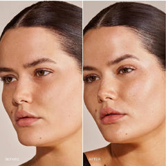 Close-up of serum texture from NAPH M Great Skin for quick absorption.