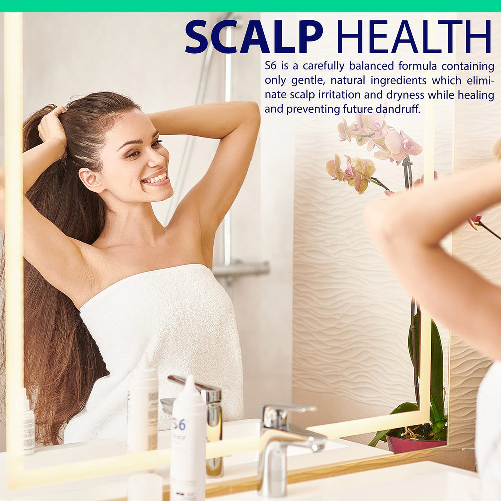 NAPURA S6 Active Shampoo itch-relief soothes irritated scalp.