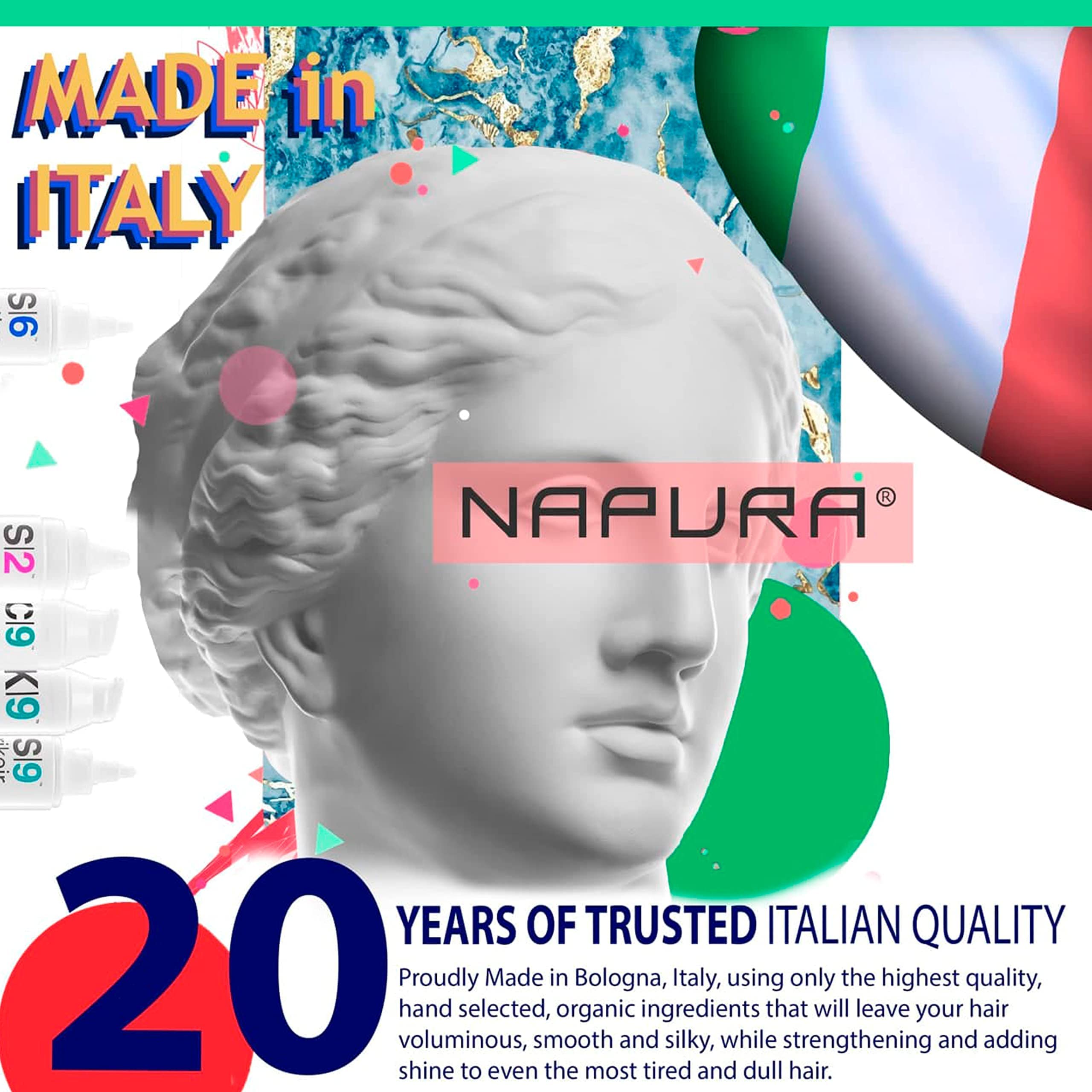 NAPURA S6 product in a bathroom scene ready for routine care