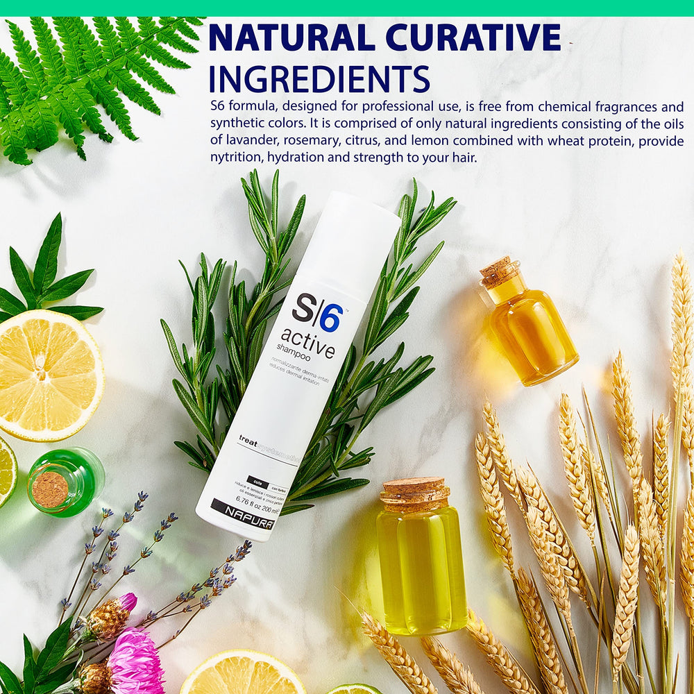 NAPURA S6 made-in-Italy formulation reflects trichologist expertise
