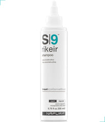 NAPURA S9 bottle front view highlighting color-safe, damage-repair formula.