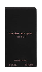 Narciso Rodriguez For Her flacon close-up reveals refined design and elegance