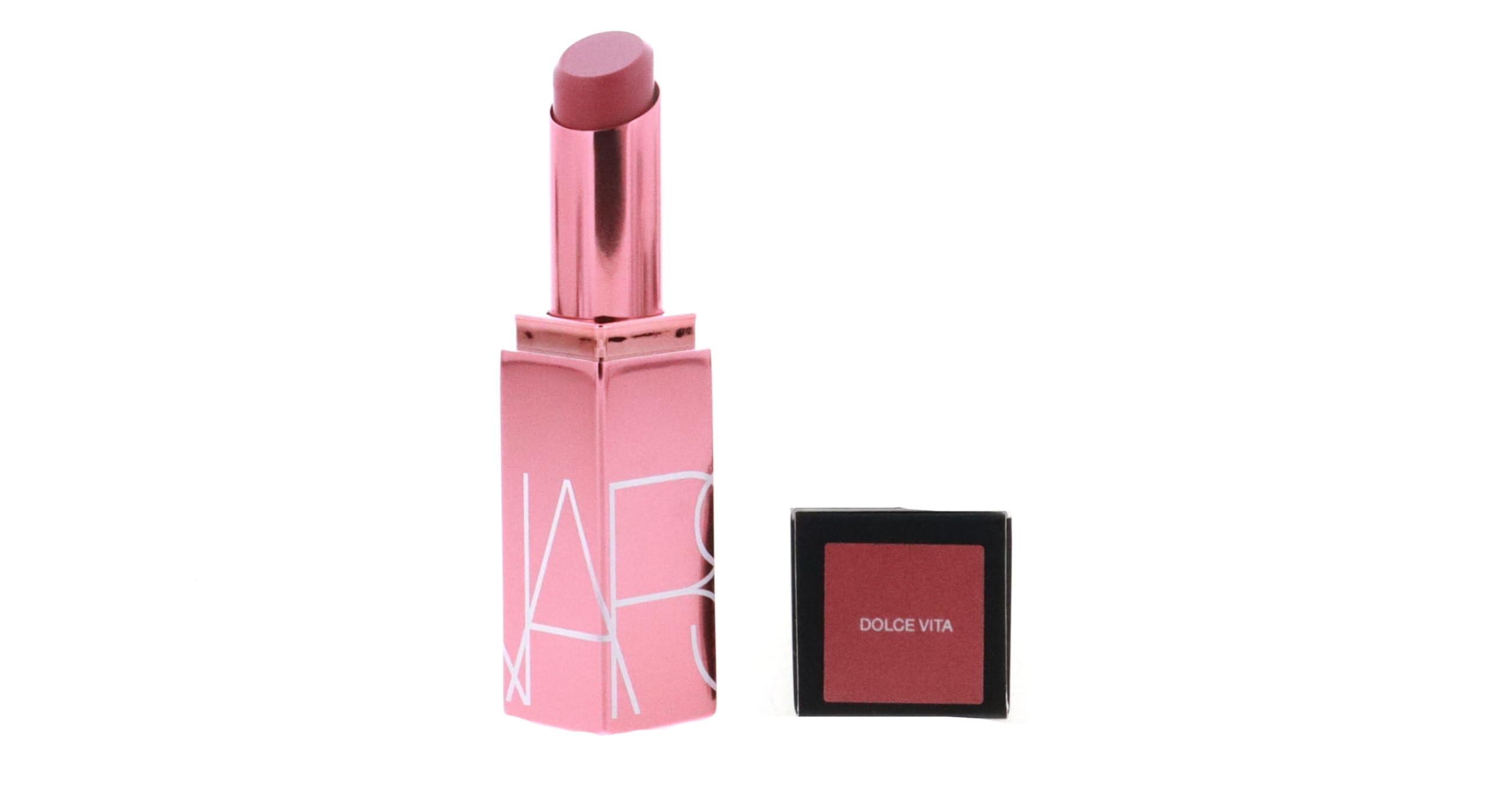 NARS Afterglow Lip Balm Dolce Vita features a subtle rose scent.