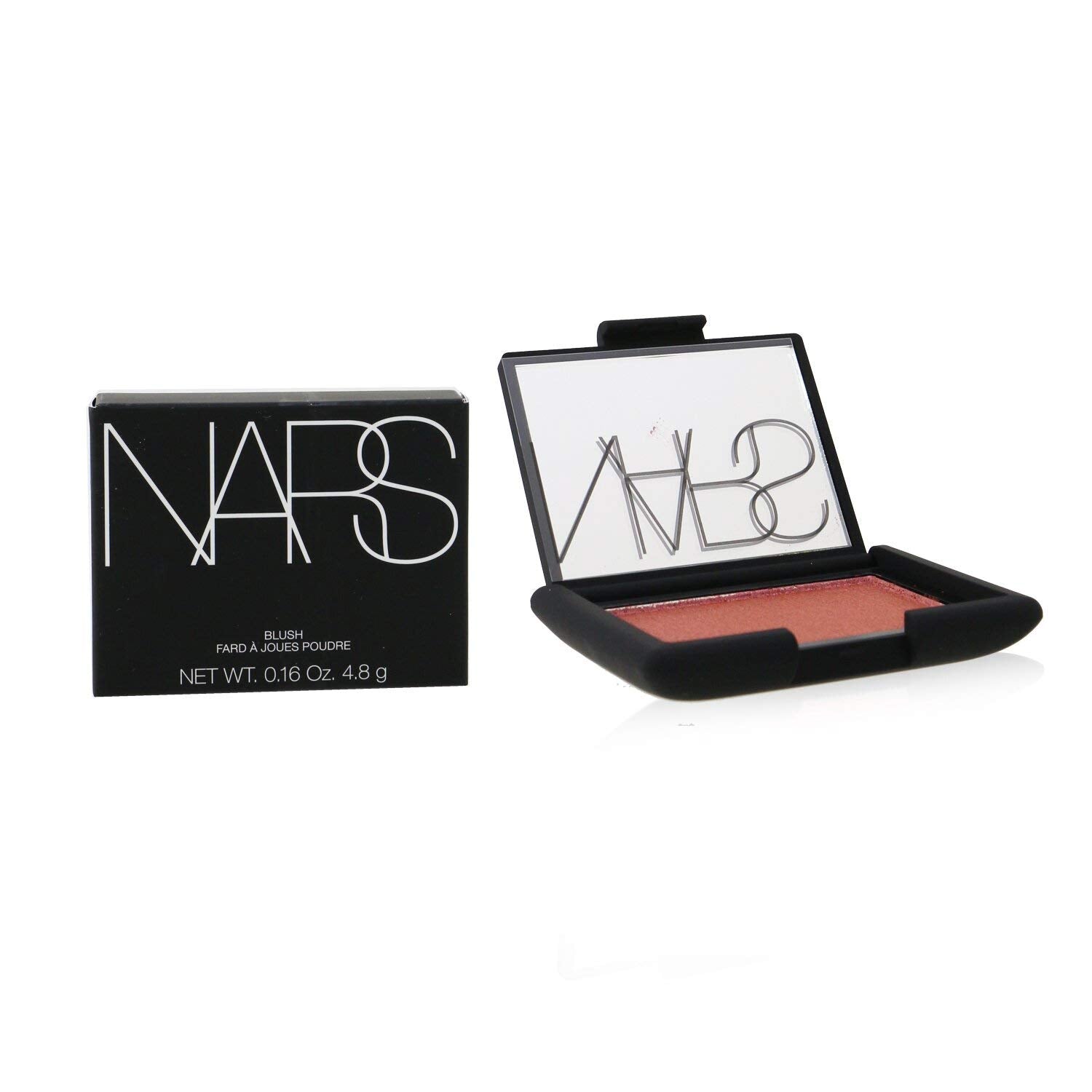 NARS Blush Dominate swatches reveal rich pigment and blendable texture.