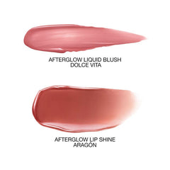 NARS Dolce Vita blush applied to cheek for a soft, healthy glow