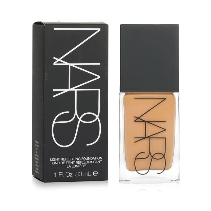 NARS Light Reflecting Foundation Barcelona 4 texture swirl highlights lightweight buildable coverage.