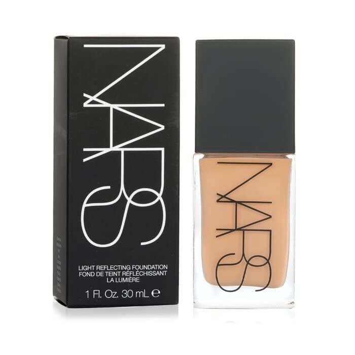 NARS Light Reflecting Foundation swatch on skin for even tone.