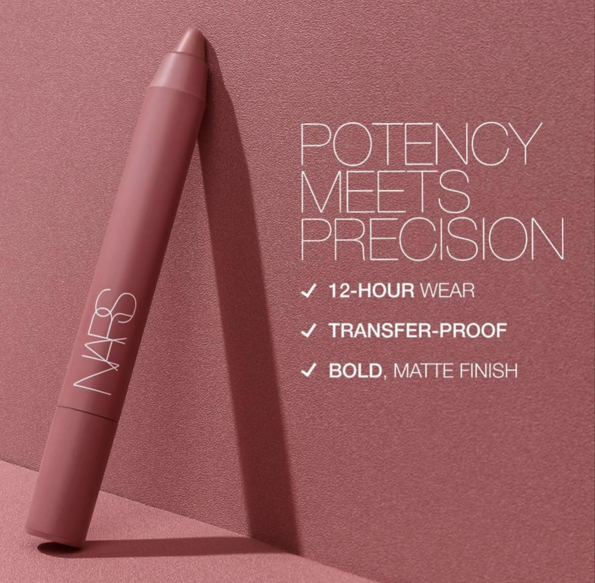 NARS38 arm swatch reveals true shade versatility for daily looks.
