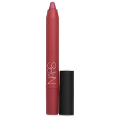 Cream-to-matte texture of NARS Powermatte close-up on skin