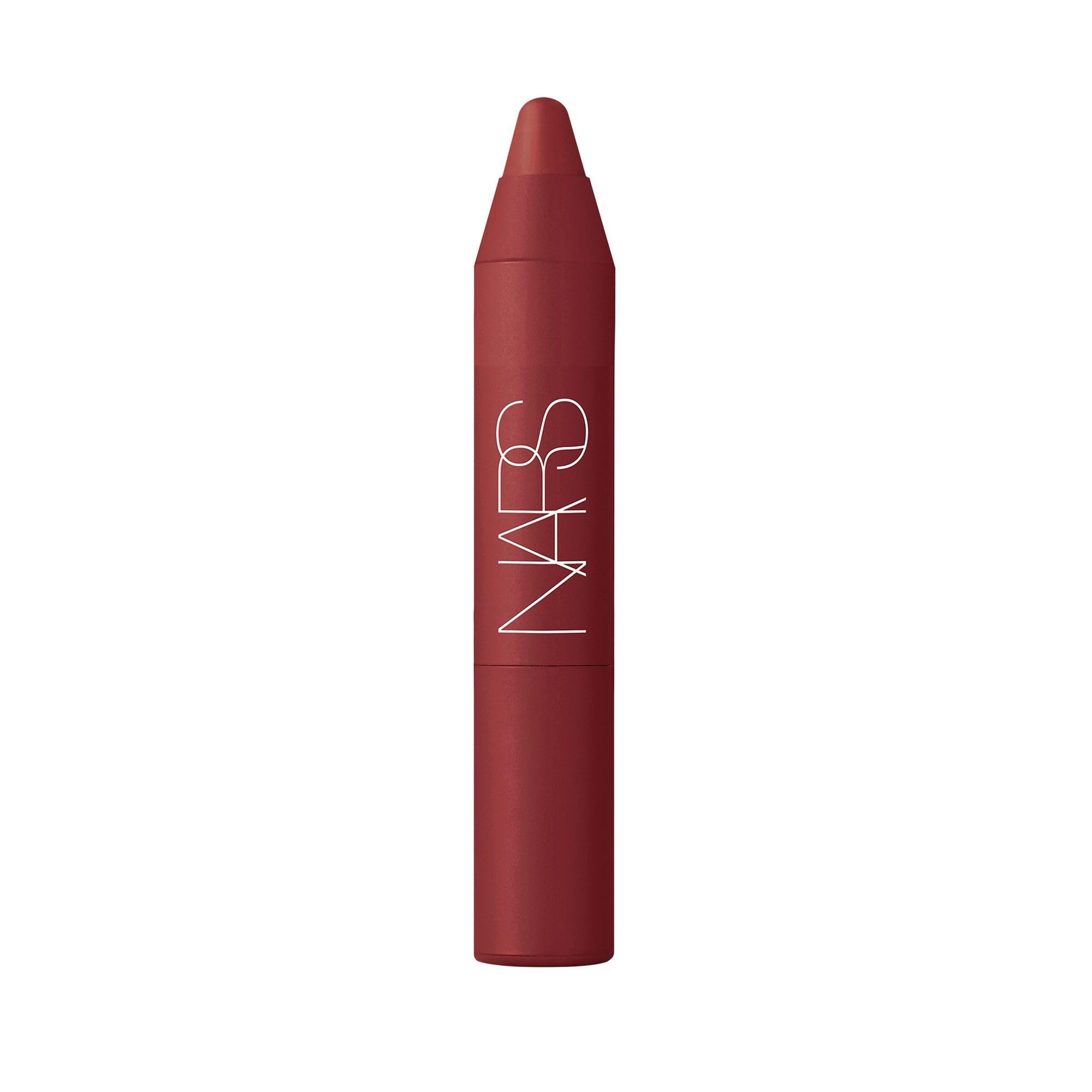 NARS Powermatte Cruella travel mini lip pencil for bold, long-wearing color