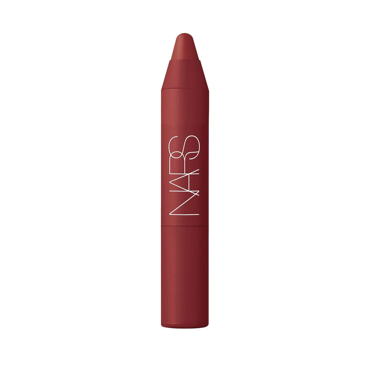 NARS Powermatte Cruella travel mini lip pencil for bold, long-wearing color