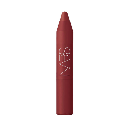 NARS Powermatte Cruella travel mini lip pencil for bold, long-wearing color