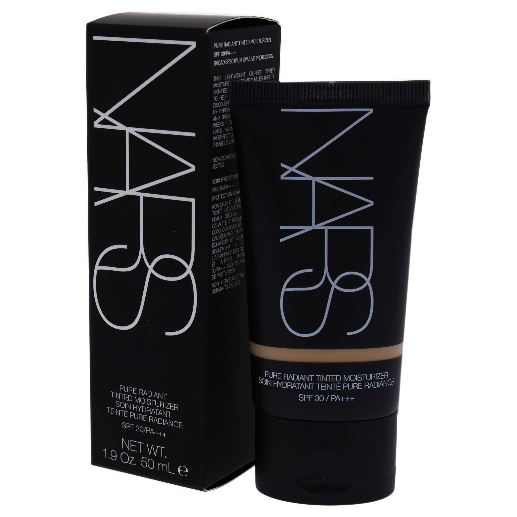 NARS Alaska cap-and-tube shot emphasizes premium packaging