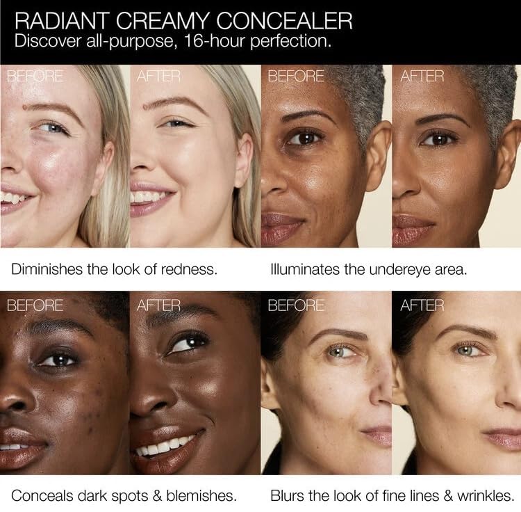 Layered application on blemish demonstrates buildable medium to high coverage