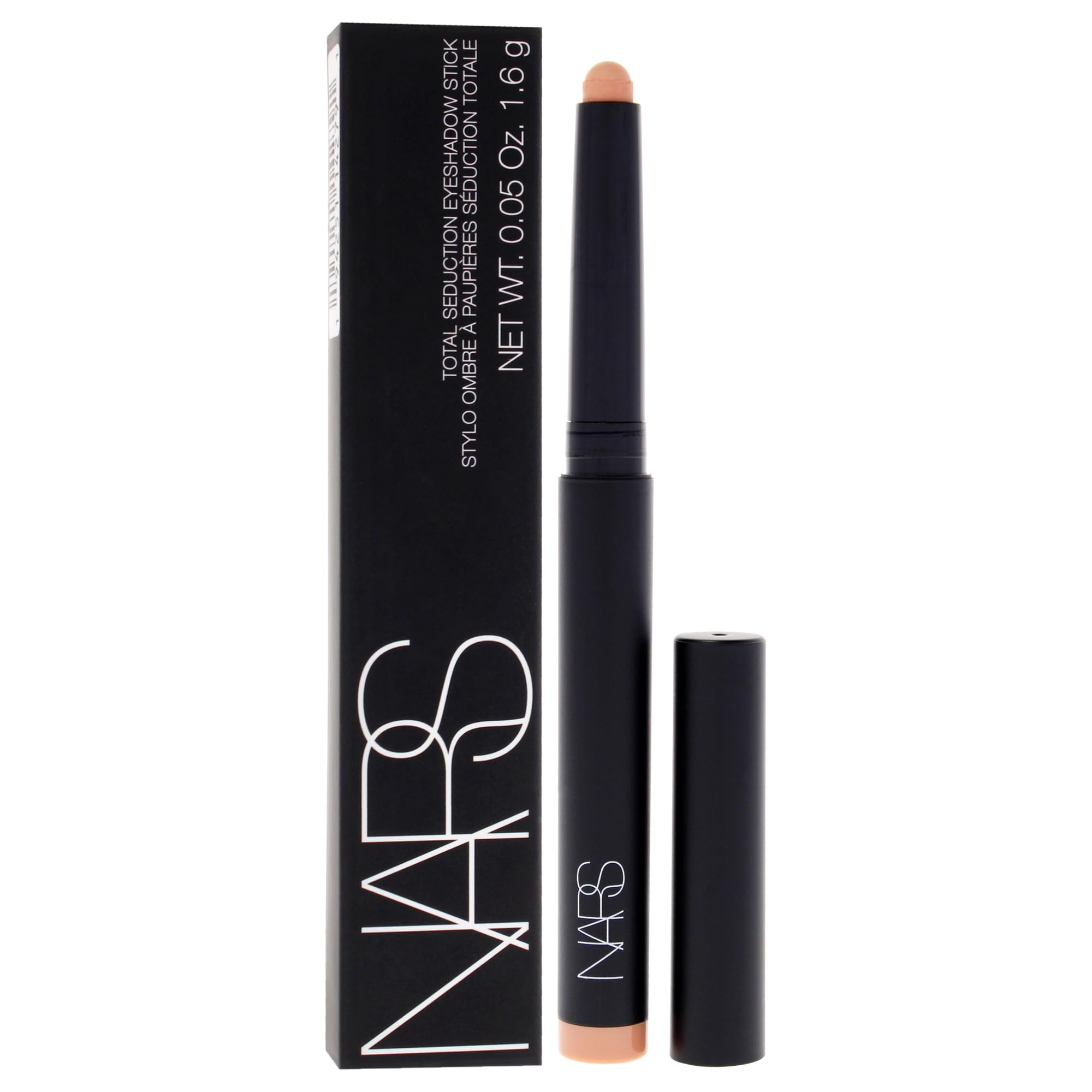 NARS Total Seduction Eyeshadow Stick on-the-go swatch proves portability and convenience.
