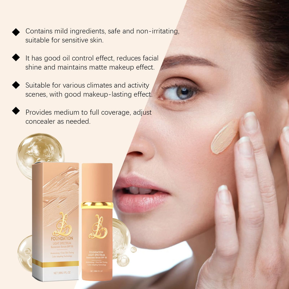 Narvokey 4-in-1 foundation with waterproof, long-wear performance.