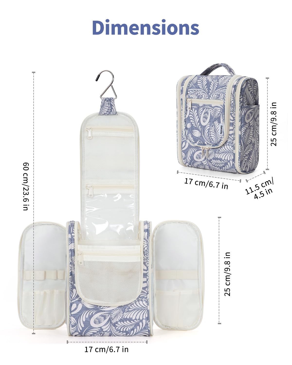 Narwey lightweight travel companion perfect for business trips or gym days.