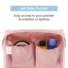 Narwey zipper detail showing secure closure for travel use