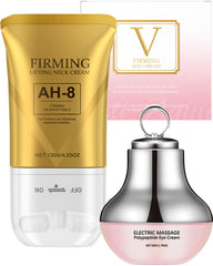Nascence AH-8 eye cream with electric massage tip for refreshed eyes.