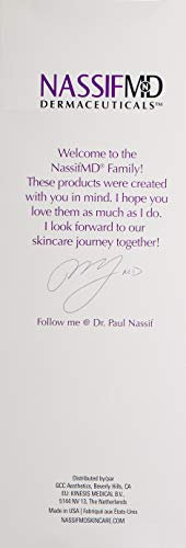 NassifMD Pure Hydration eye makeup removal shows gentle cleansing near eyes.