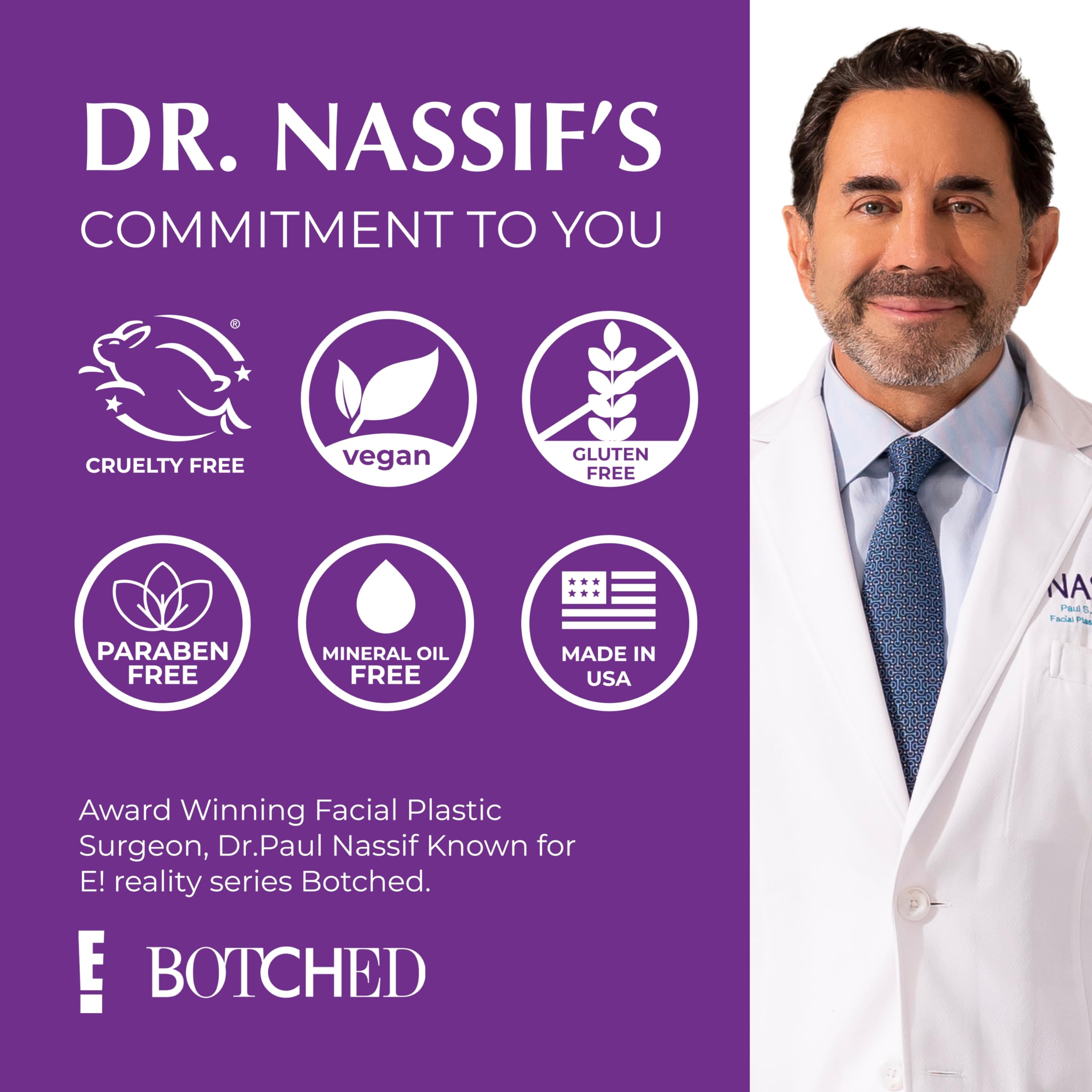NassifMD spatula in use enables precise masque application