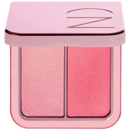 Natasha Denona Hy-Blush Cloudy compact showing the cream duo for a natural, buildable flush.