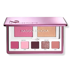 Natasha Denona Love Face Palette compact showing cream blush and highlighter for radiant daily looks