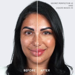 Natasha Moor concealer swatches reveal smooth, even skin tone