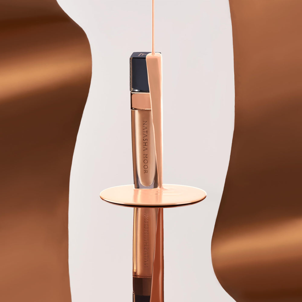Natasha Moor formula enriched with Vitamin E nourishes skin