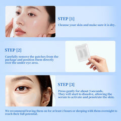 Natener note about temporary redness after removal due to micro-crystals
