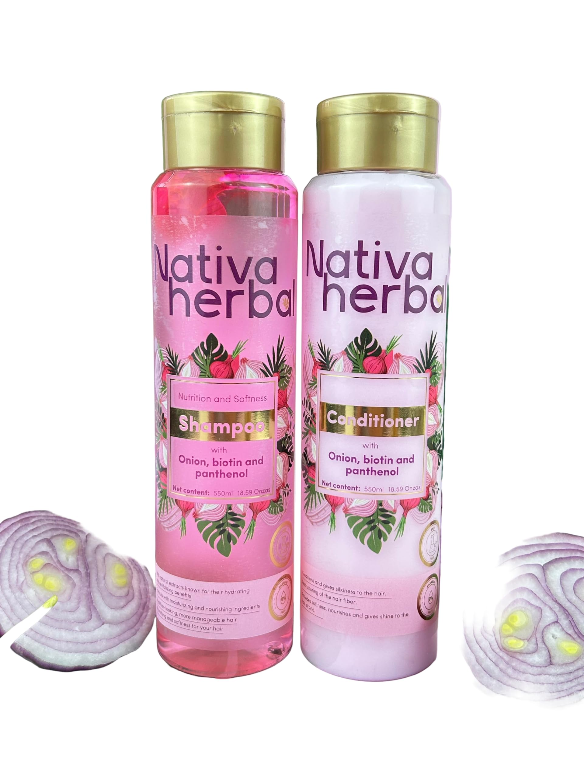 Nativa Herbal daily routine scene suggesting frizz control and stronger hair