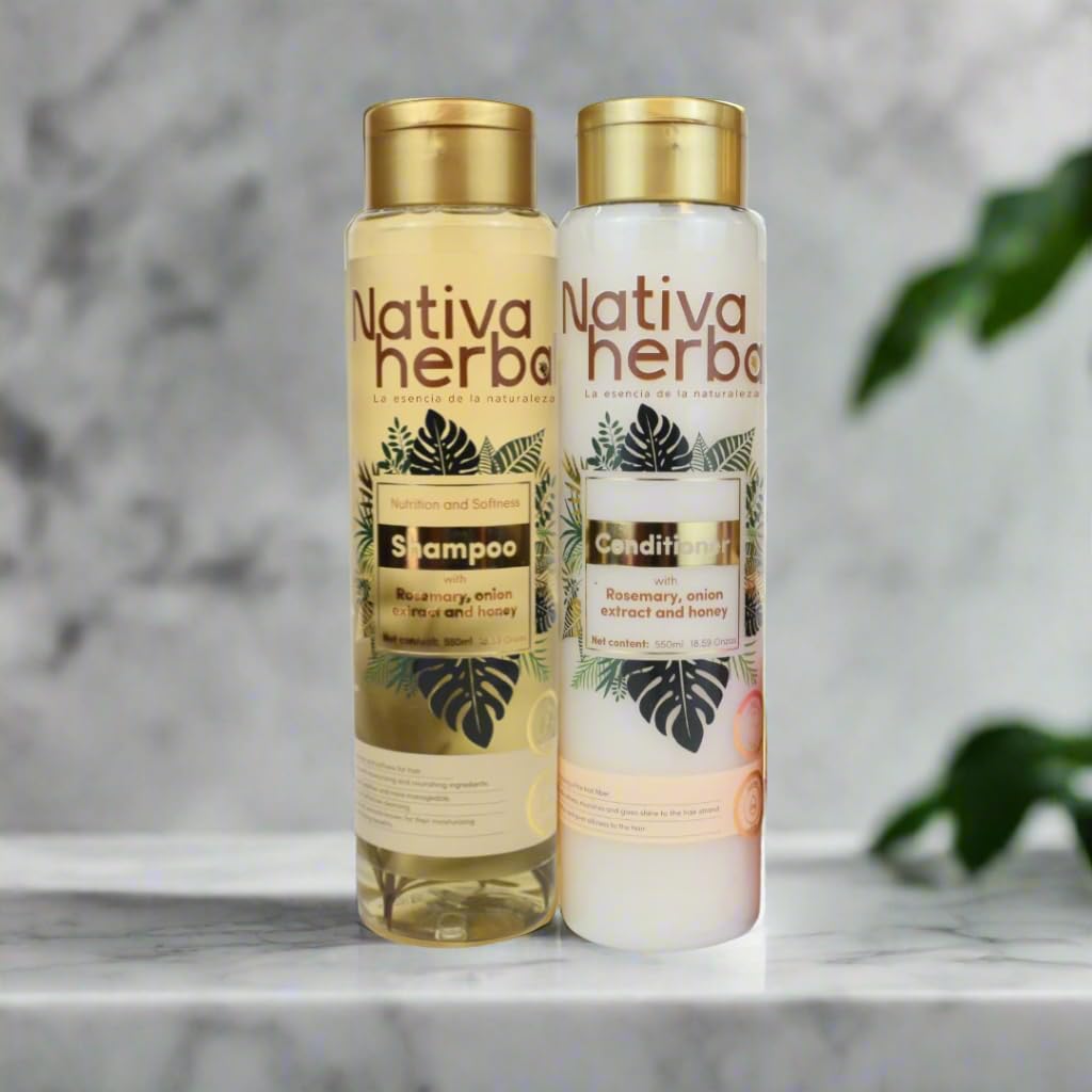 Nativa Herbal packaging front showing natural, paraben-free care.