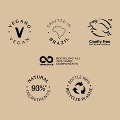 Nativa Spa Acai lotion packaging highlights eco-friendly, refillable bottle.