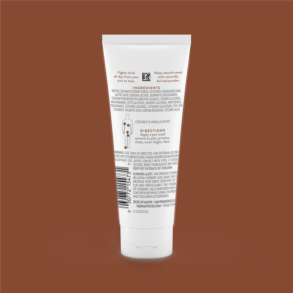 Native 72-hour odor protection label indicating long-lasting freshness