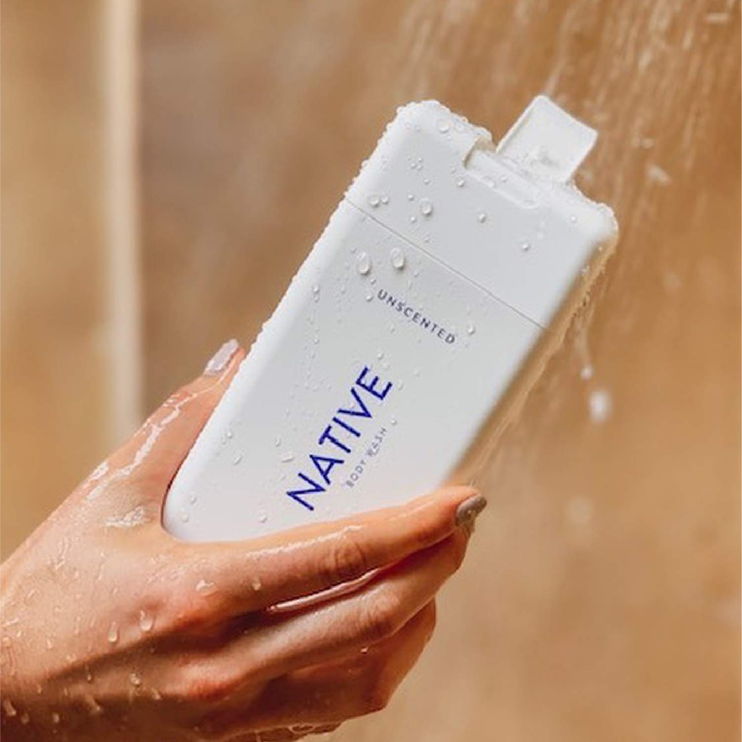 Native Body Wash 3 Pack poured-lather closeup showing creamy texture