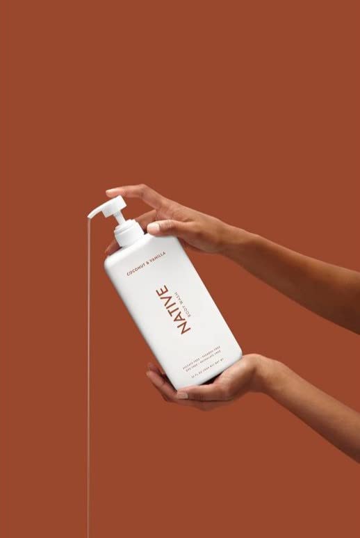 Native Body Wash dual-pack of two 36 oz bottles for family sharing.