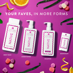 Native Holiday Gumdrop duo shown together for a ready-to-use hydrating routine.