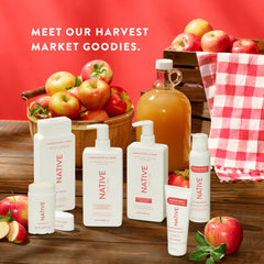 Native Honey Crisp & Cider scent close-up enhances uplifting fall fragrance