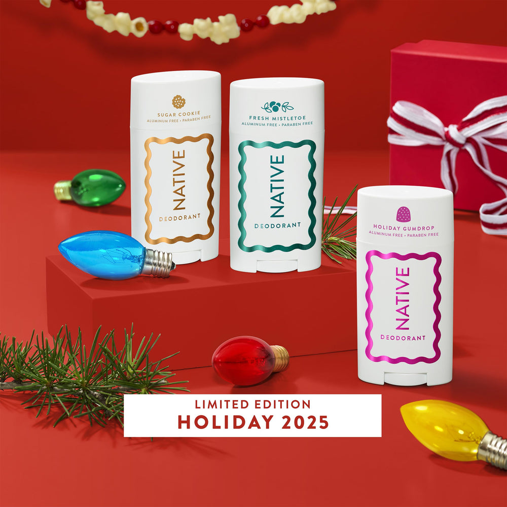 Ingredients spotlight on naturally derived components in Native Sugar Cookie deodorant