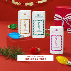 Ingredients spotlight on naturally derived components in Native Sugar Cookie deodorant