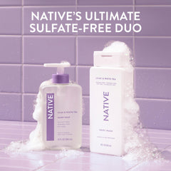 Native sulfate-free body wash gentle cleansing; suitable for all skin types