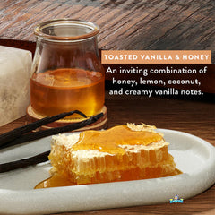 Native Toasted Vanilla & Honey conditioner label notes silicone-free care.