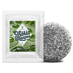 Natouch shampoo bar packaging highlighting sustainable, travel-friendly design.