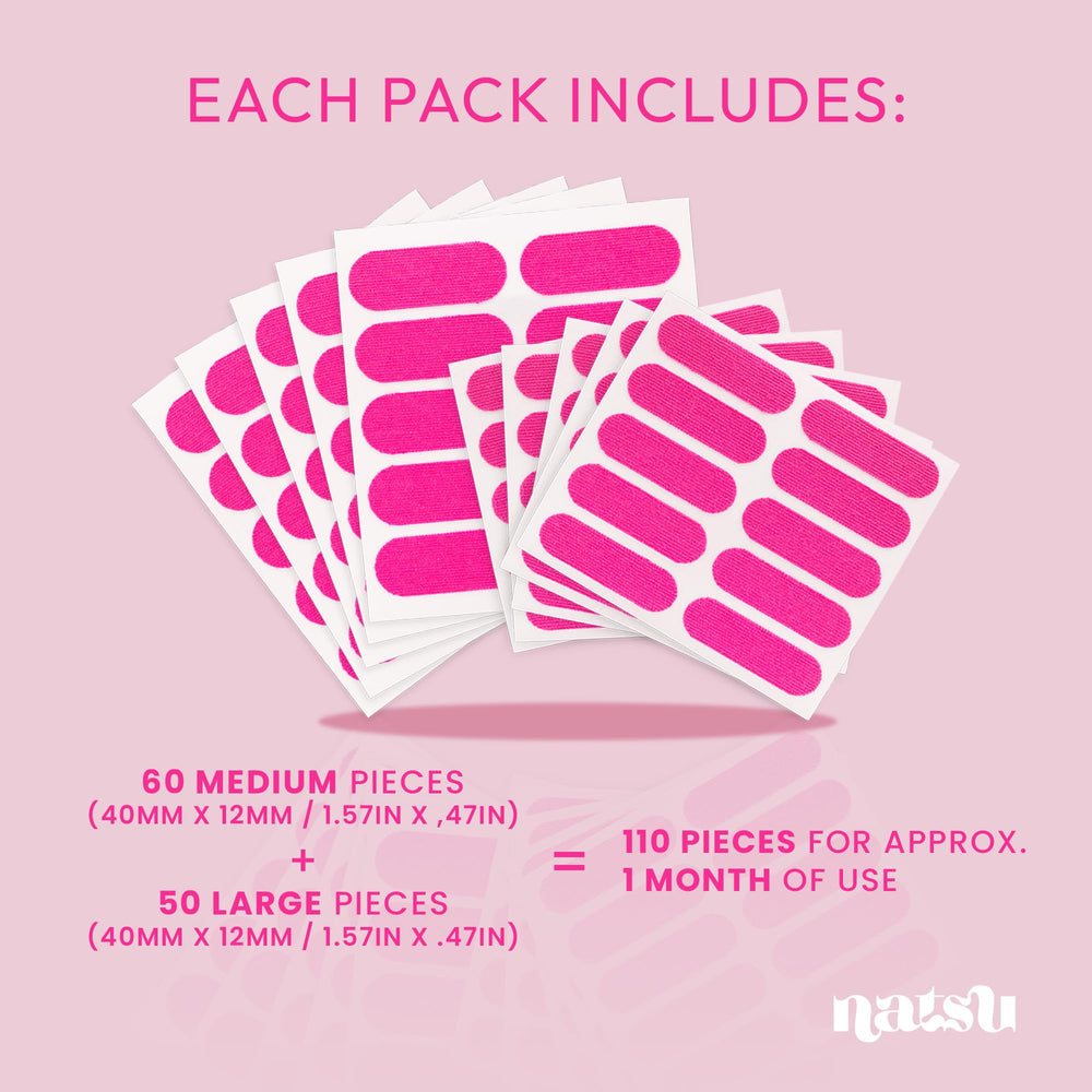 Natsu packaging and instructions highlight quick, mess-free setup.