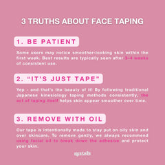 Natsu latex-free adhesive ensures gentle removal without irritation.