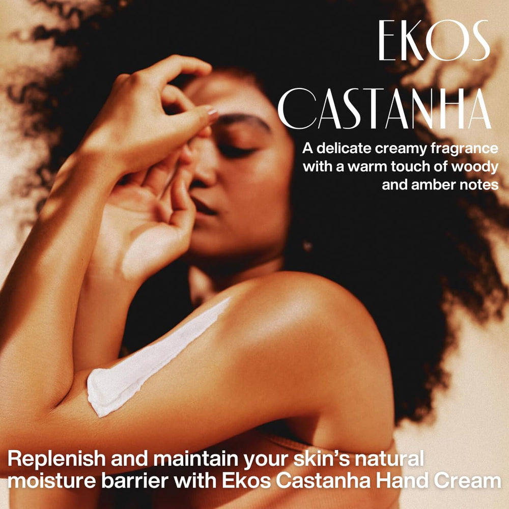 Natura Castanha Hand Cream provides 24-hour hydration for dry hands